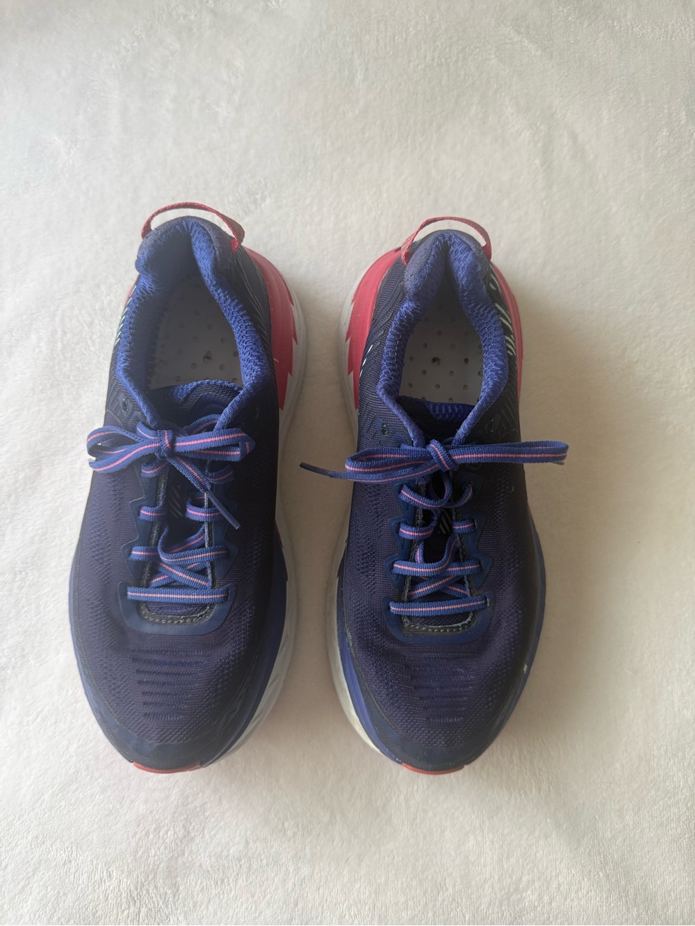Hoka Purple and Pink Women's Athletic Running Shoes